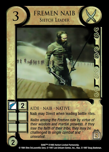 Fremen Naib, Sietch Leader